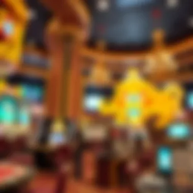 Overview of online casino environment featuring Golden Buffalo