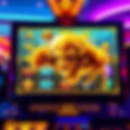 Golden Buffalo slot game interface showing vibrant graphics