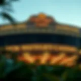 Visual representation of the Golden Nugget Casino exterior