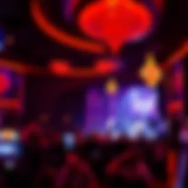 The Hard Rock's live entertainment venue, bustling with energy during a concert