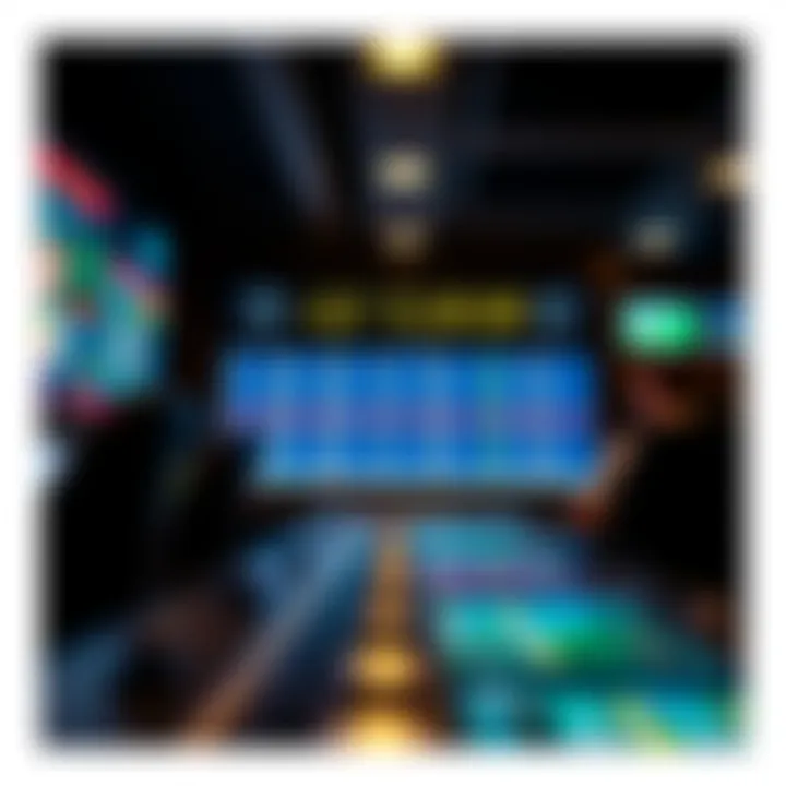 Technological Innovations in Betting An illustration of technological advancements in horse racing betting