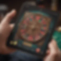 Visual representation of a user-friendly gambling app interface