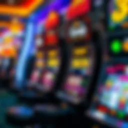 A captivating IGT progressive jackpot display lighting up a casino floor