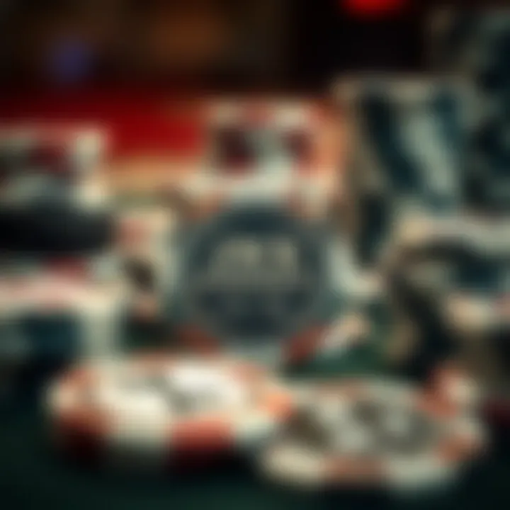 The Artistry of Jack Cincinnati Poker Chips Detailed view of Jack Cincinnati poker chips showcasing unique designs