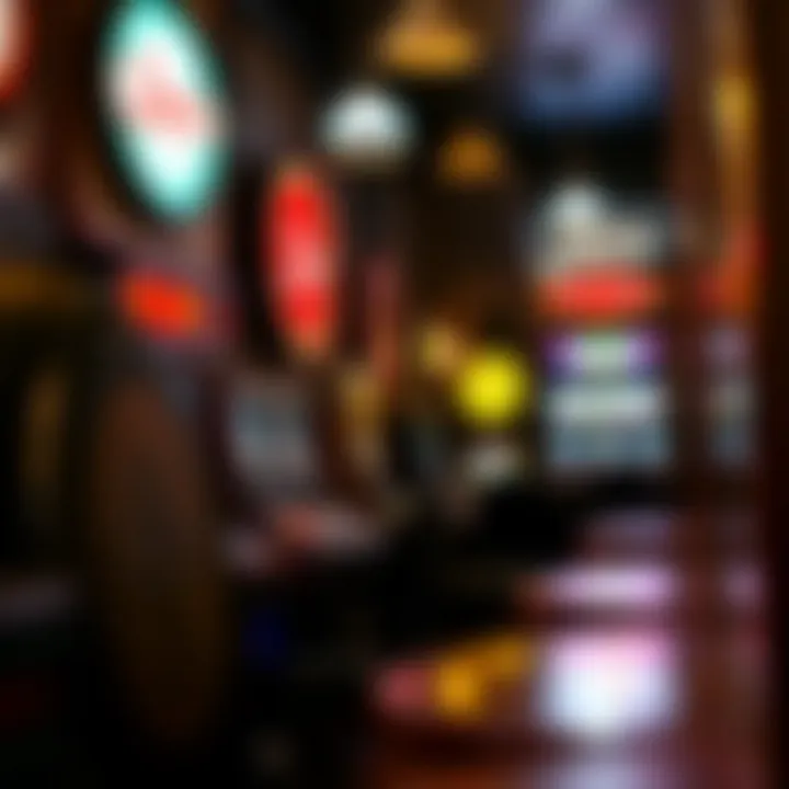 Historical memorabilia and artifacts that depict the evolution of gambling at Joe's Vegas