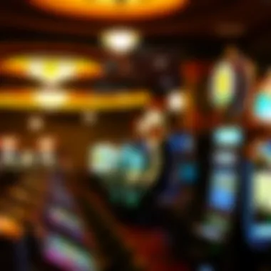 Vibrant casino floor filled with gaming options