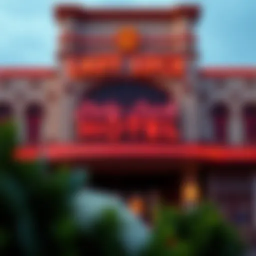 Exterior view of Lady Luck Hotel showcasing its architecture