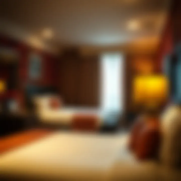 Cozy guest room featuring modern amenities