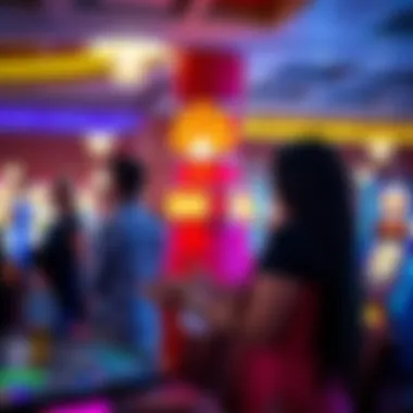 Enthusiastic players enjoying casino promotions