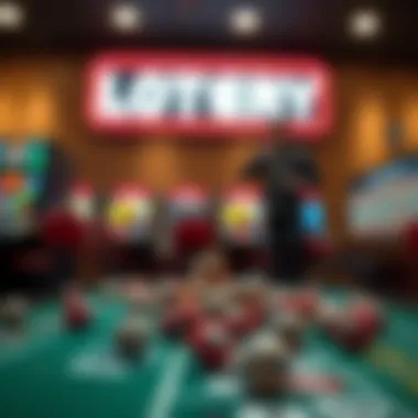 Illustration depicting randomness in lottery systems