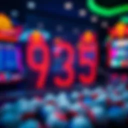 Visual representation of statistical analysis for lottery number selection