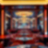 Luxurious interiors of Lucky North Club casinos