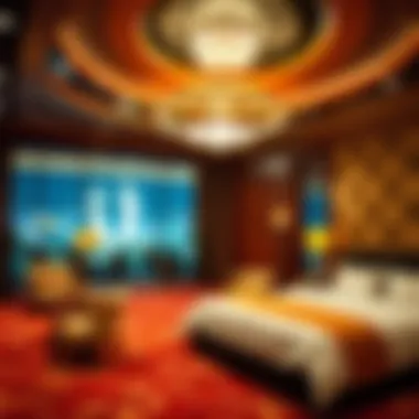 Luxurious amenities inside a Manila casino hotel