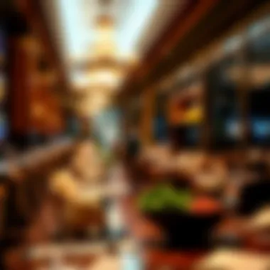 Gourmet dining options in a Manila casino hotel