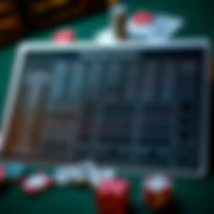 Basic Strategy Decisions in Blackjack A strategic chart depicting basic strategy decisions for blackjack