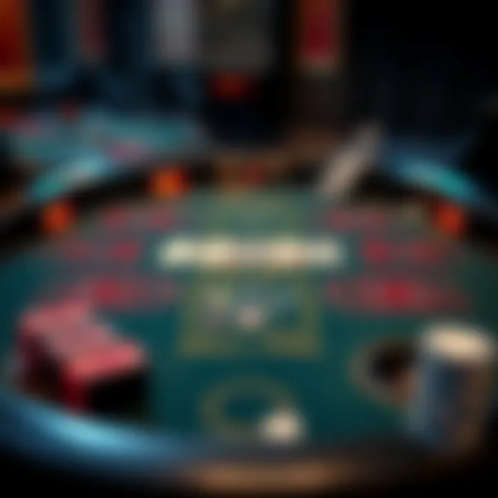 Understanding the Blackjack Table Layout Illustration of a blackjack table layout showcasing various betting areas