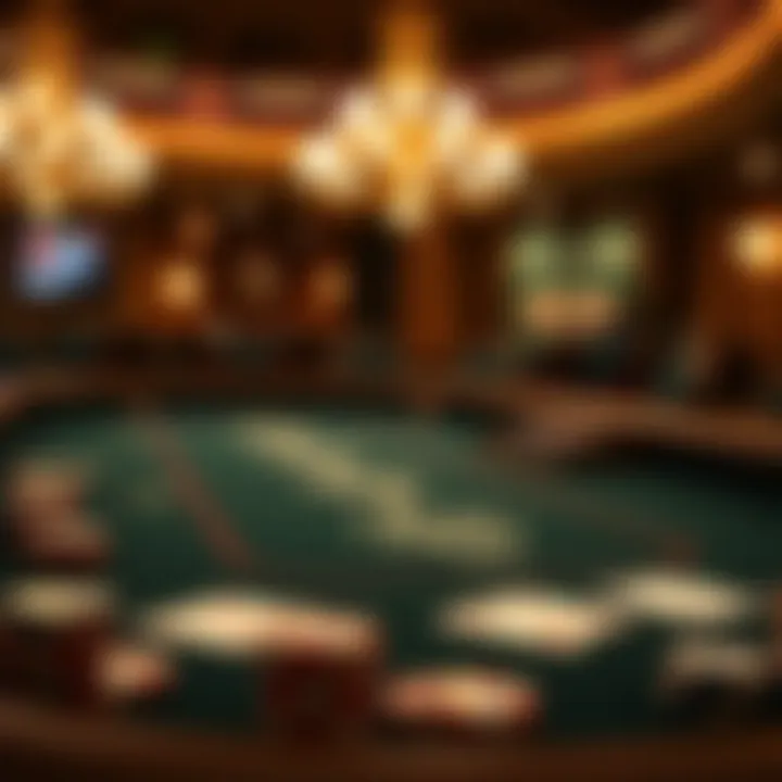 Illustration showcasing various blackjack game variations