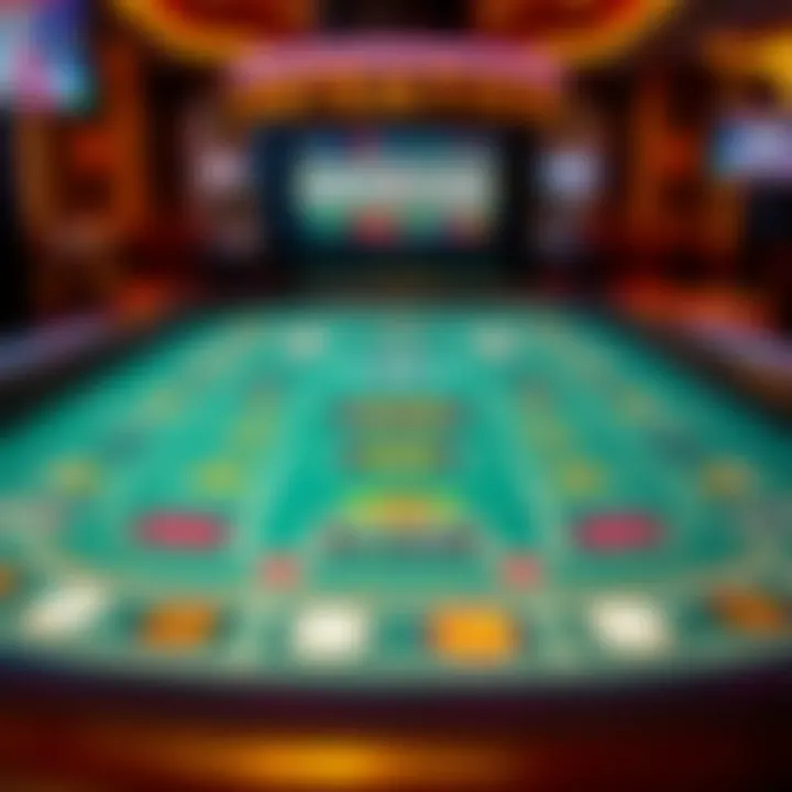 Mississippi Stud game layout