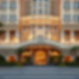 Stunning Architecture of Monté Carlo Hotel Exterior view of Monté Carlo Hotel showcasing its stunning architecture