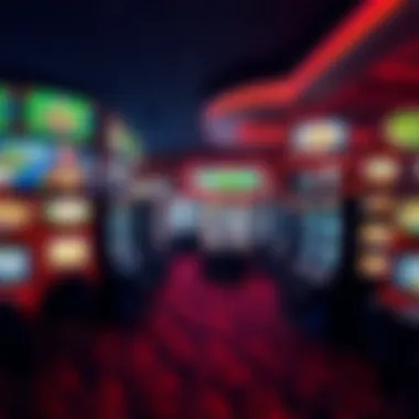 Overview of Morongo's Diverse Gaming Floor Overview of the gaming floor showcasing various slot machines