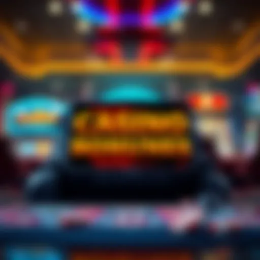 Illustration of various online casino deposit bonuses