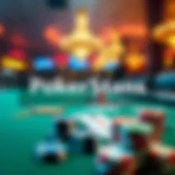 Visual representation of various deposit methods available on PokerStars