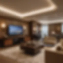 Luxurious suite interior at Okada Manila showcasing elegant decor