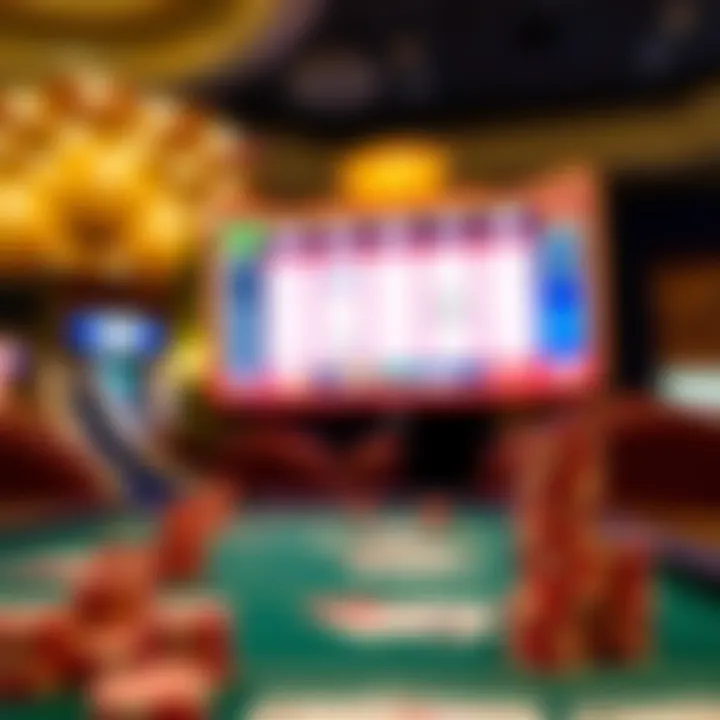 Online platform features for Mississippi Stud