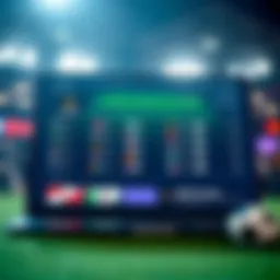 A user-friendly online betting interface showcasing various sports options.