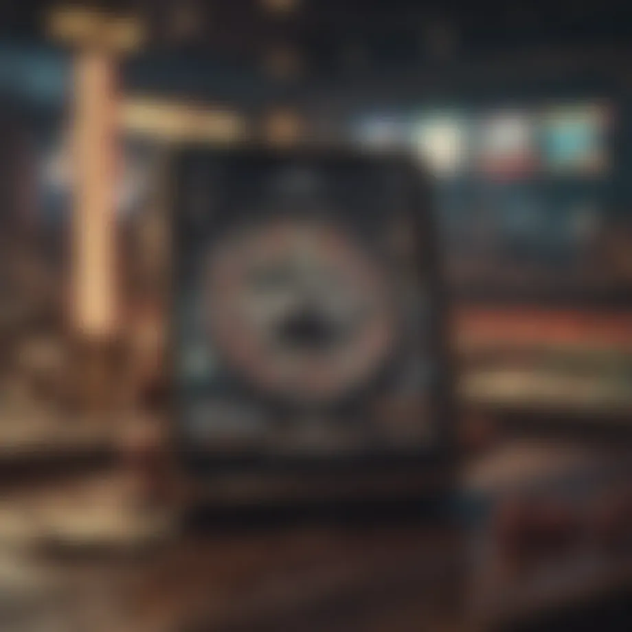 Online betting platform interface showcasing various betting options