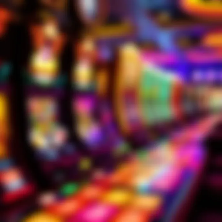 Engaging Gameplay Interface A vibrant gaming interface illustrating gameplay mechanics