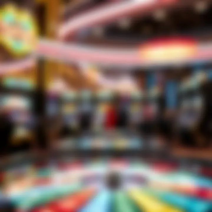 Technological Evolution in Gambling An illustration depicting the evolution of gambling technology