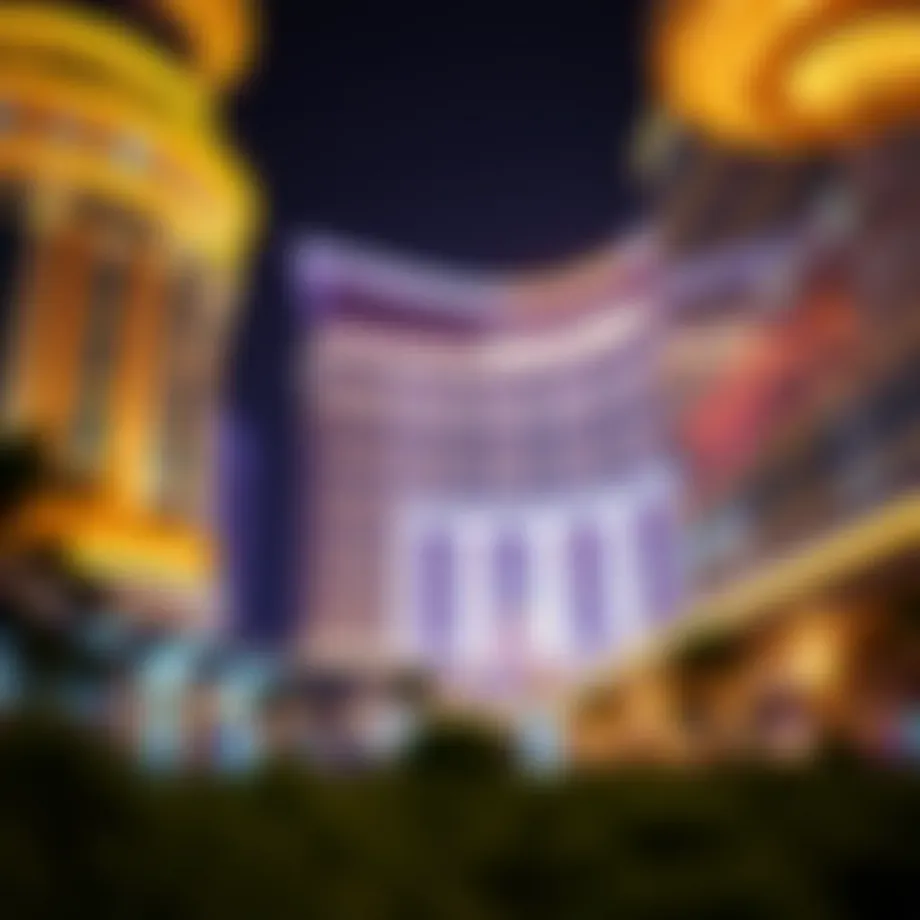 Stunning view of Resorts World architecture