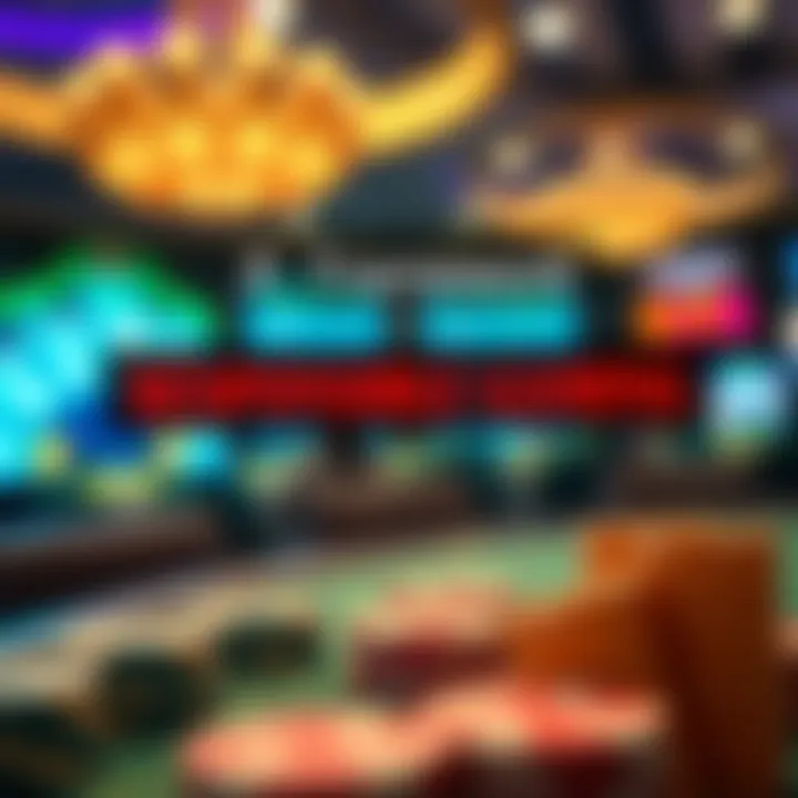 A conceptual graphic illustrating responsible gaming practices and guidelines