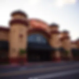Exterior view of Roses Casino showcasing its architectural design.