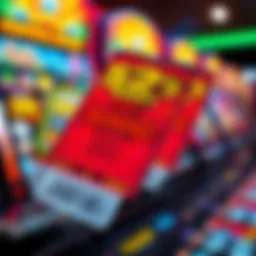 An engaging glimpse into scratch money game tickets with vibrant designs