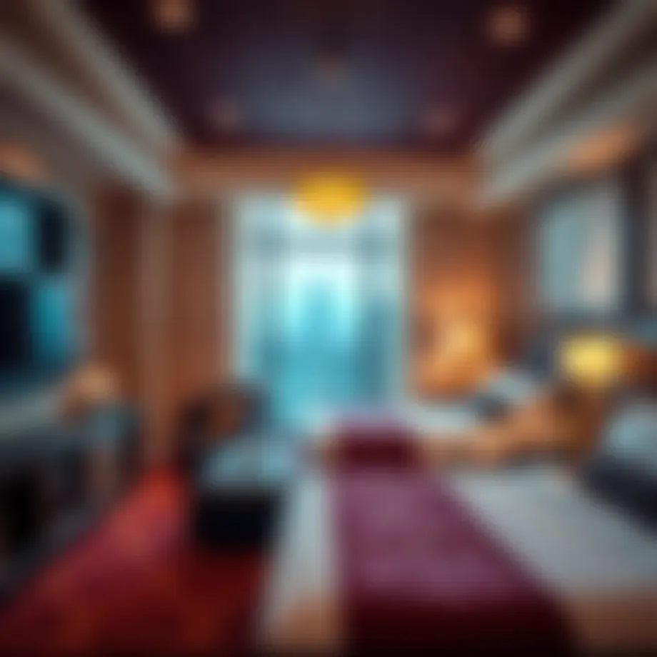 Luxurious suite at Seminole Hard Rock Hotel