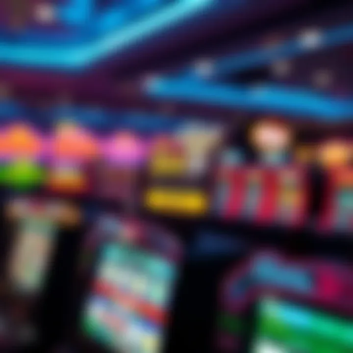 Showcasing the vibrant interface of Slots.lv free play options