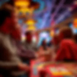 Vibrant atmosphere of the South Point Bingo Gala