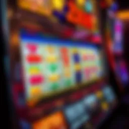 Zeus Slot Machine Display Showing Winning Lines