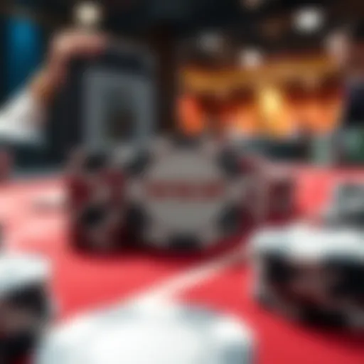 An engaging online poker platform showcasing WSOP chips.