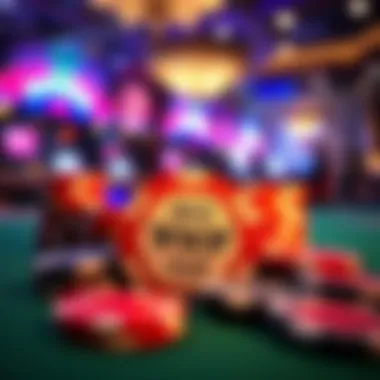 Promotional offers highlighting ways to gain WSOP chips.