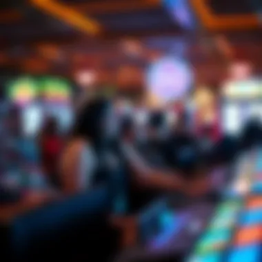 Engaged players enjoying a bingo session