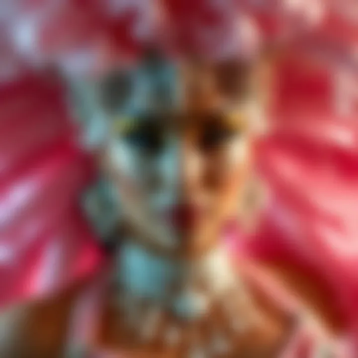 Intricate Costume Details A close-up of intricate costume details highlighting the artistry involved