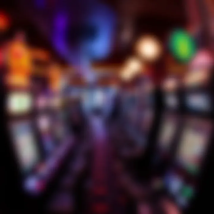 An inside look at a bustling Illinois casino floor filled with video slots