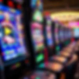 A modern video slot machine with vibrant graphics and interactive features