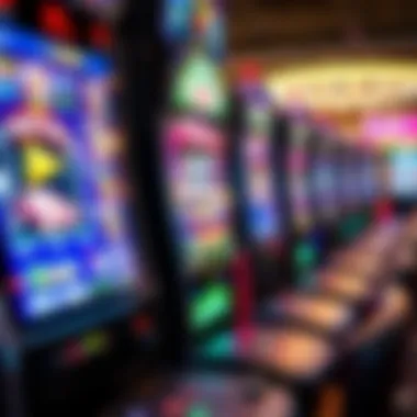 A modern video slot machine with vibrant graphics and interactive features