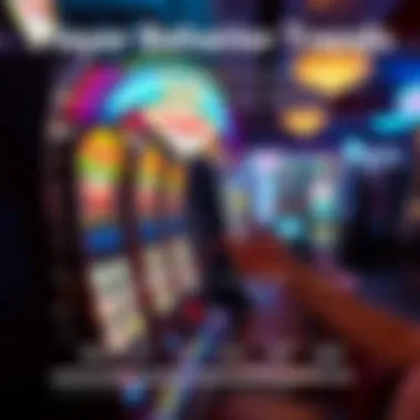 An infographic illustrating player behavior trends with video slots