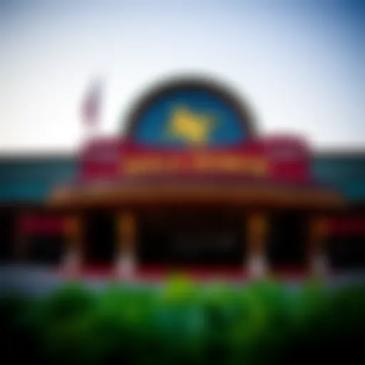 The Iconic Entrance of Tioga Downs Exterior view of Tioga Downs Casino