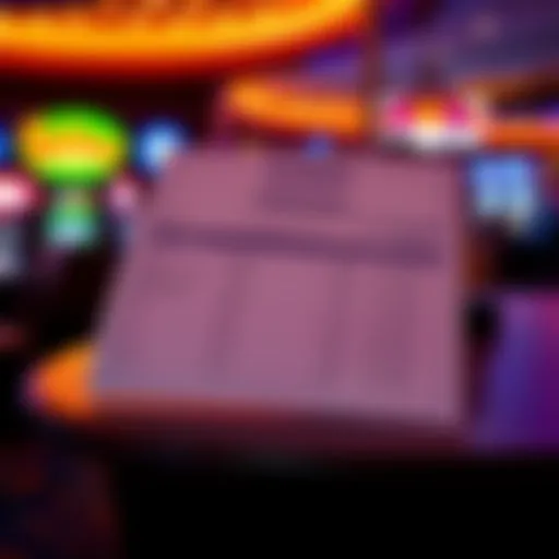 Detailed overview of BetMGM win-loss statement